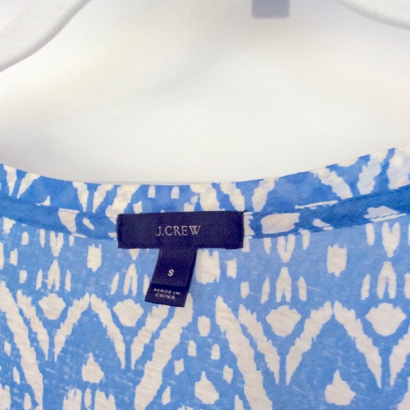 J.Crew Ikat Print Tee Shirt Dress - Picture 6 of 6